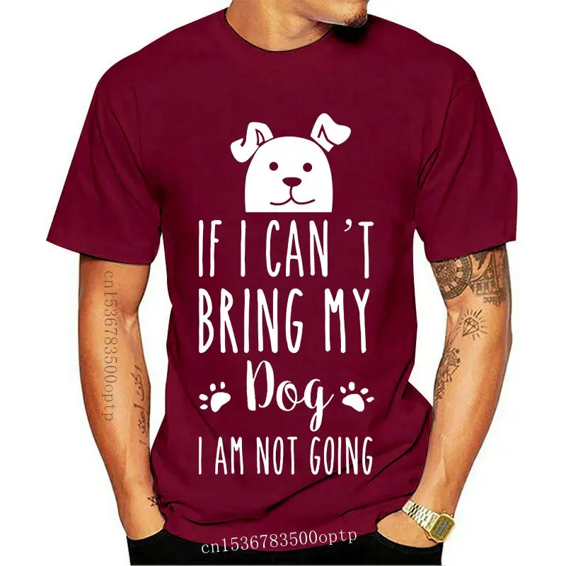 

Женская футболка с коротким рукавом, если я не могу взять свою собаку