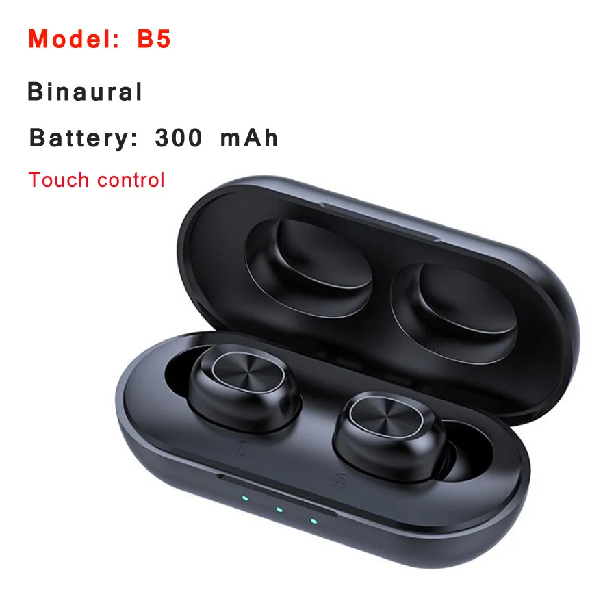 Наушники-вкладыши TWS Bluetooth 5 0 наушники Беспроводной 9D стерео Водонепроницаемый с