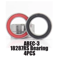 18287 2rs bearing 18287 mm 4pcs abec 3 18287 rs for dt swiss bicycle hub front rear hubs wheel 18 28 7 ball bearings