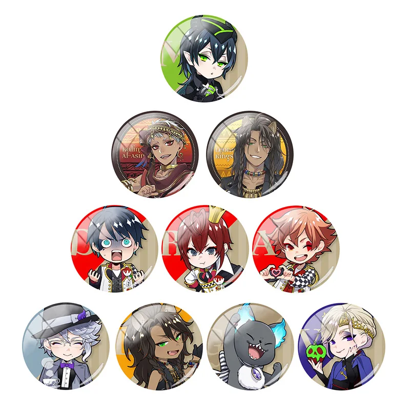 

TAFREE Round Q version Cartoon Characters Trendy Jewelry Findings 12mm/15mm/16mm/18mm/20mm/25mm Glass Cabochon 10PCS/SET