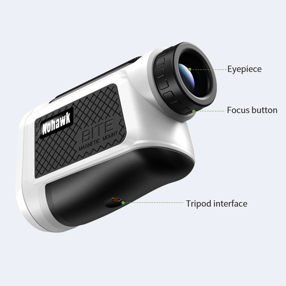 

600m Laser Distance Meter Golf Range Finder Jolt Slope Handheld Golf Rangefinder for Hunt Sport Sensor Magnet Laser Range