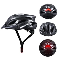new cycling helmet with led back light bike ultralight helmet intergrally molded mountain road bicycle helmet safe men women hot