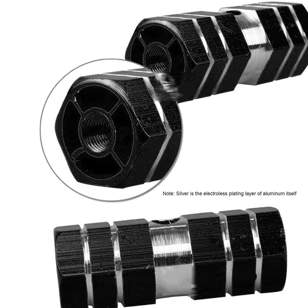 

Bicycle Pedal Cycling Foot Stunt Pedal Cylindrical Color Rocket Launcher Aluminum Alloy Stand Pole Hollow Foot Column