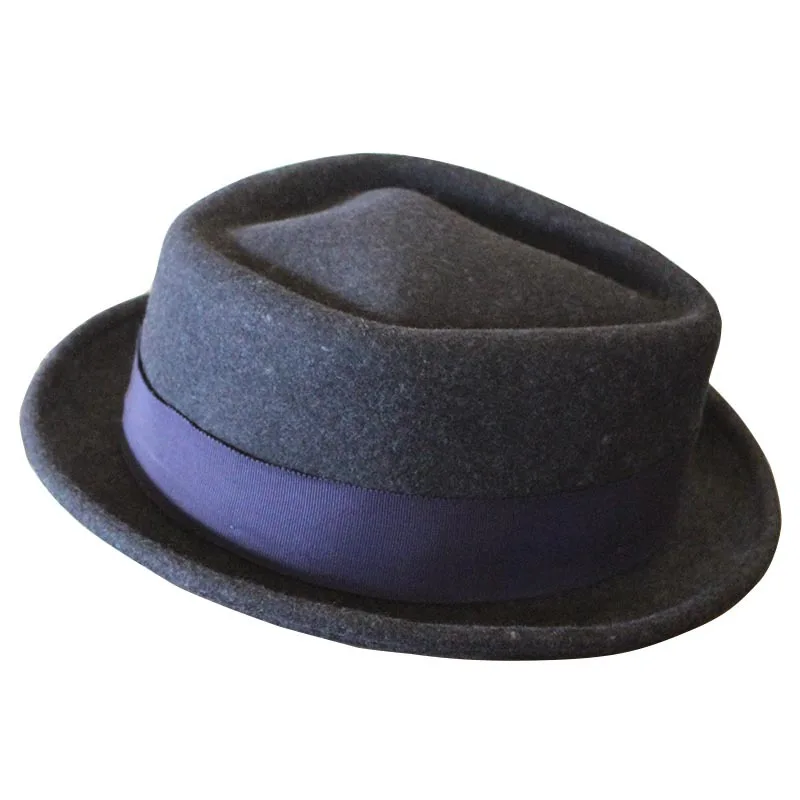 Autumn Winter Wool Gentleman Fedora Hat for Men Women British Fashion Vintage High-end Short Brim Felt Hat Men Jazz Hat Dad Hat