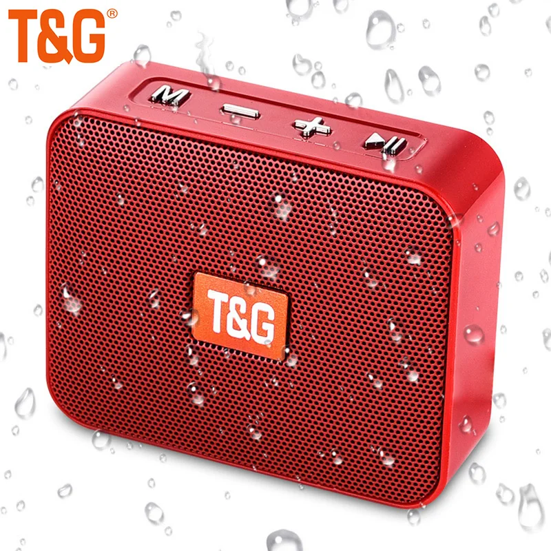 

Mini TG166 Wireless Bluetooth Speaker, Portable Small Wireless Speaker with USB Subwoofer, Square Small Stereo Subwoofer