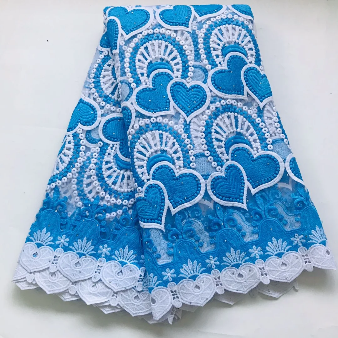 New Arrival African Guipure Cord Lace Fabric 2021 High Quality Lace Nigerian Water Soluble Lace For Wedding Dress gx21-71