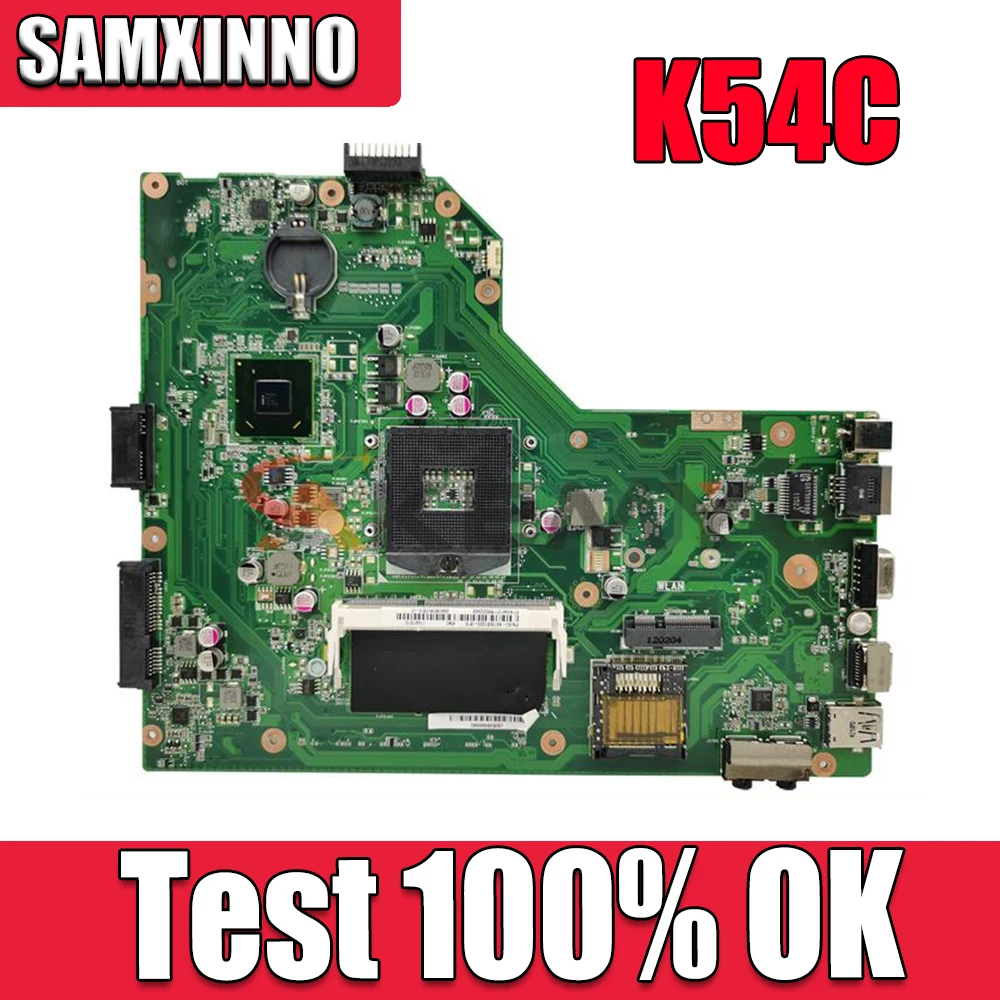 

100% working for asus X54C K54Ly K54hR K54C motherboard mainboard REV.2.1 HM65 rPGA989 DDR3 intel tested ok