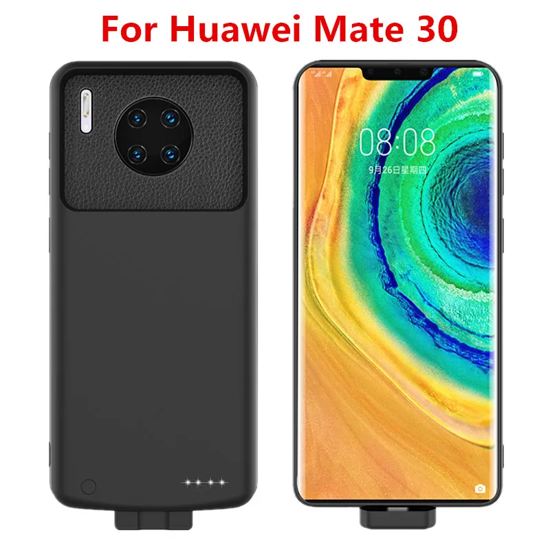 For Huawei Mate 30 Для huawei mate 30 Pro Чехол для аккумулятора 7000 мАч съемный магнитный Резервный банк зарядное устройство чехол для huawei mate 30 30 Pro Чехол - Цвет: For Huawei Mate 30