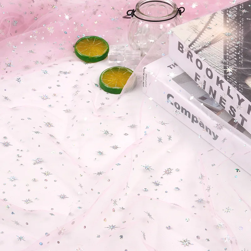 Блестящие пайетки 140 см X1Y блестящая мягкая ткань с блестками для юбка-пачка