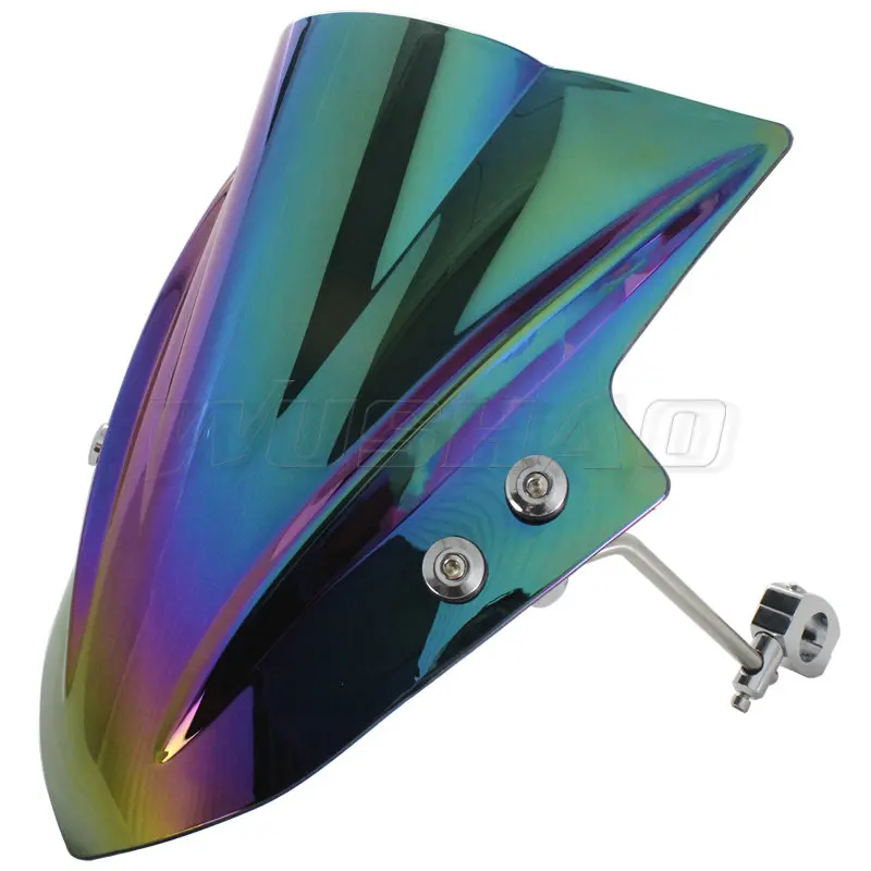 Black Iridium Лобовое стекло Ветер Экран для Honda CB1000R CB300R CB300F CB500F CB500X CB650F CB650R CB125R CB 1000 650 500 300 125 F X R - Цвет: Black Iridium