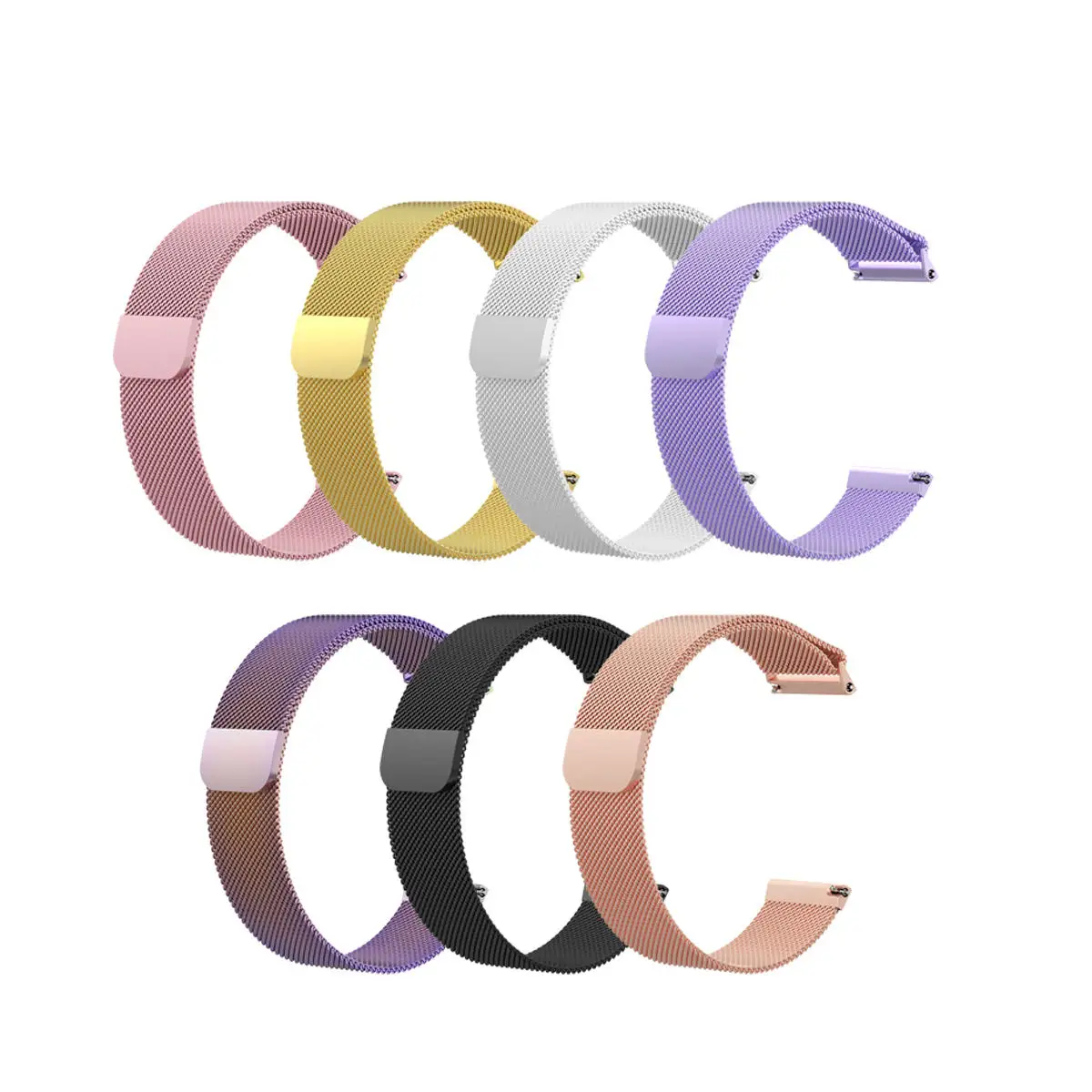 

20mm Replacement Stainless Steel Wrist Watch Band Strap for Fitbit Versa
