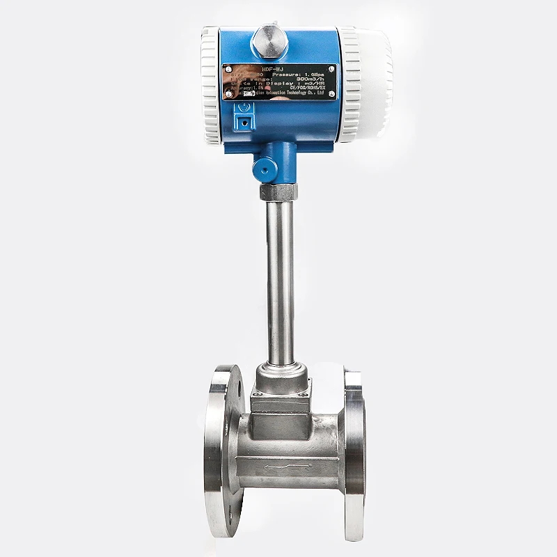 Вихревой расходомер для высокотемпературной домпечи газовый Сертифицированный