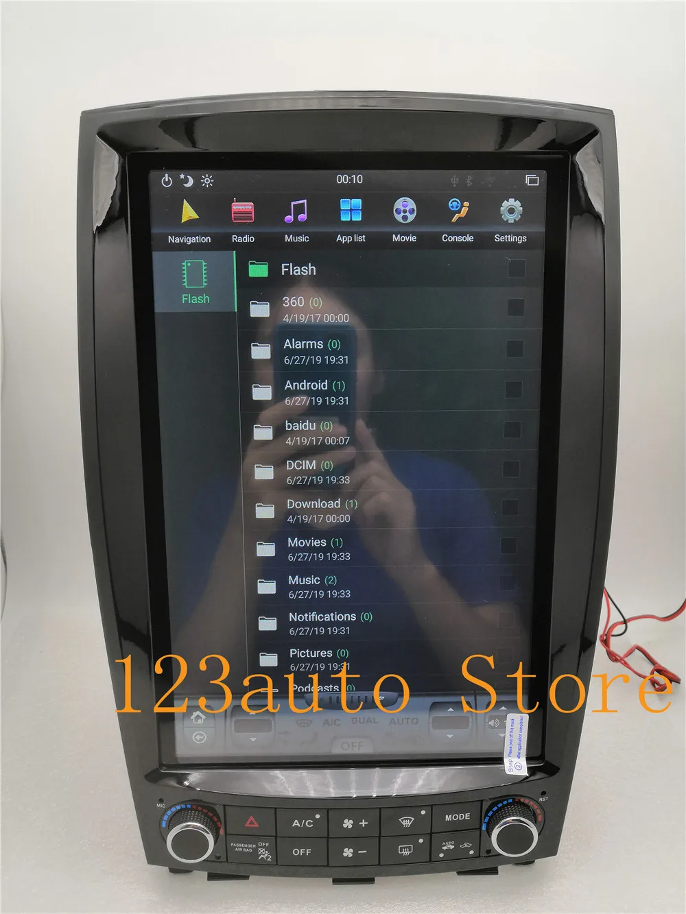 12,1 ''вертикальный Tesla стиль Android 8,1 автомобильный DVD gps плеер для infiniti QX50 QX50L EX25 EX35 2010- Радио Навигация