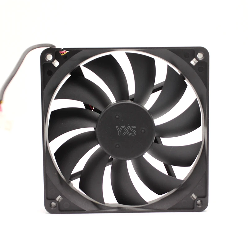 DFS132512H бесшумный шасси охлаждающий вентилятор DC 12V 3W 0.25A 2200 об/мин 13525 13 5 см 135*135*25 мм