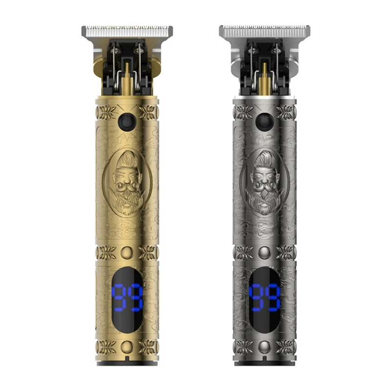 

Professional Men Electric Hair Clippers Beard Trimmer Barber Shaver Grooming Kit