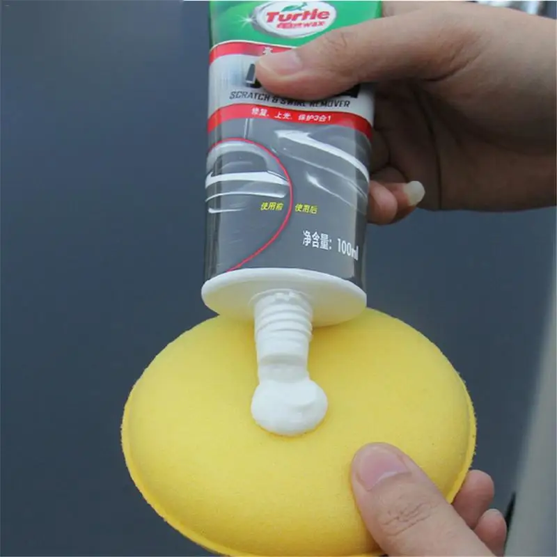 Восковая краска для удаления царапин 100 мл|Шлифовальная полировальная паста и