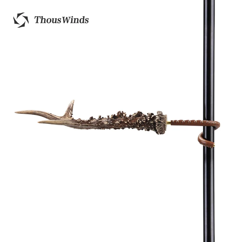 

Thous Winds Outdoor Hook Brass Antlers Tent Canopy Pole Camp Column Hook Lighting Lamps Lantern Hook Lamp Stand