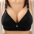 Женский тонкий стальной бюстгальтер без кольца женское нижнее белье однотонный удобный высококачественный бюстгальтер без стали модное тонкое нижнее белье