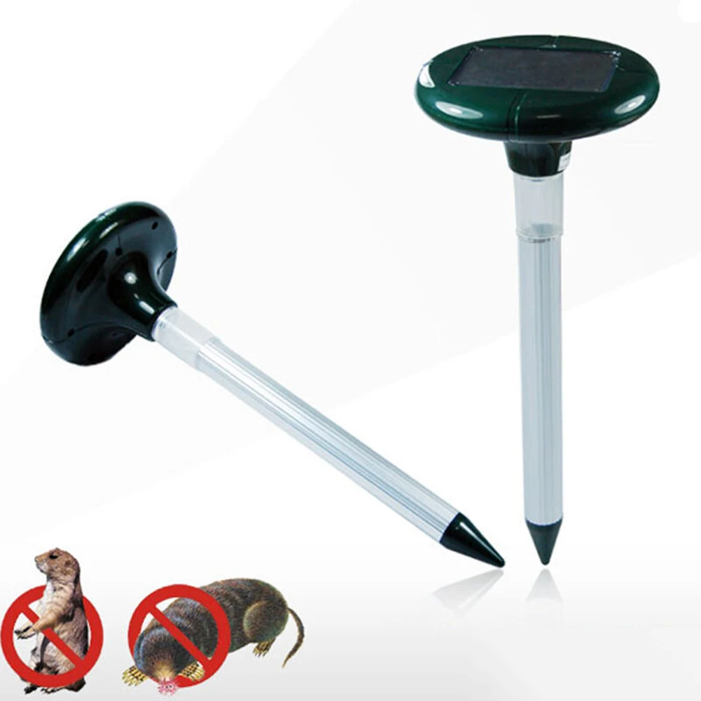 2 шт Полезная Солнечная энергия ультразвуковая волна Открытый поле двора Крыса