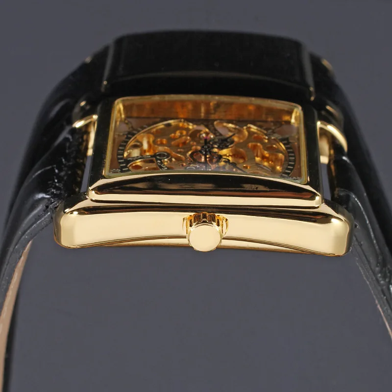 

winner 002 Men's Fashion Watch Casual European and American Hollow Manual Mechanical Watch Wholesale