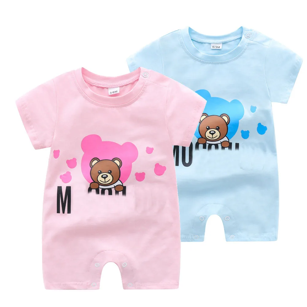 Высококачественные детские комбинезоны для девочек летние мягкие и дышащие