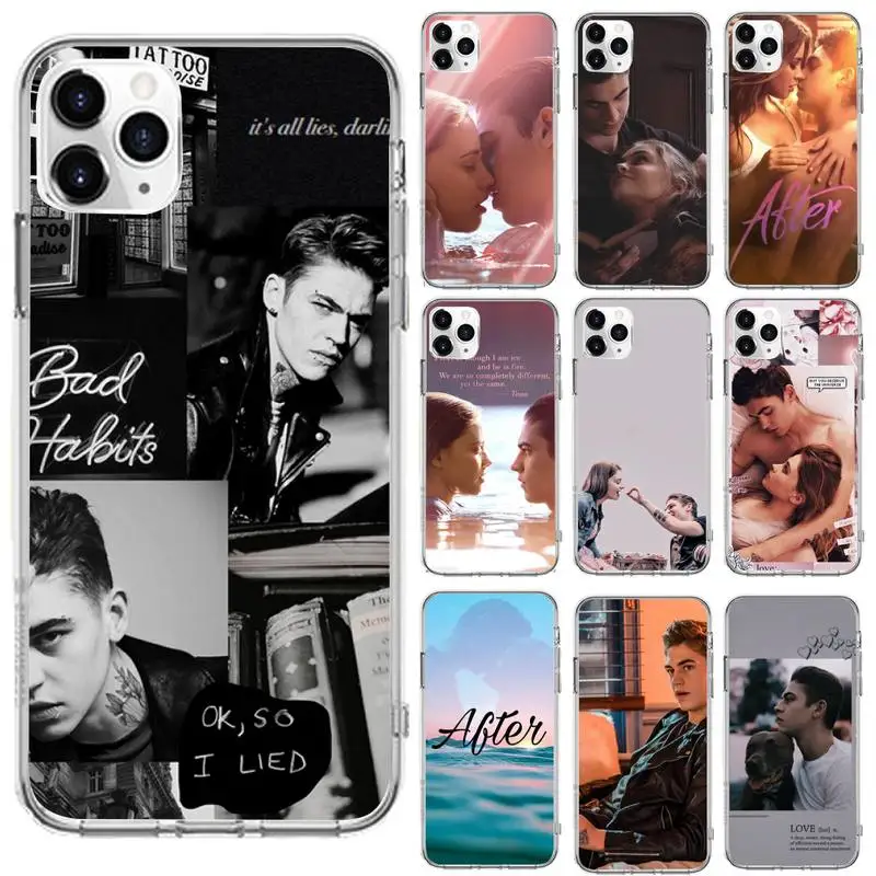 

After movie Phone Case Transparent for iPhone 6 7 8 11 12 s mini pro X XS XR MAX Plus se cover funda shell