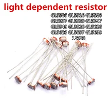 GL5528 GL5506 GL 5516 5528 5537 5539 5547 5549 3526 5626 5628 5637 5639 12528 LDR Photo Light Sensitive Resistor Photoresistor