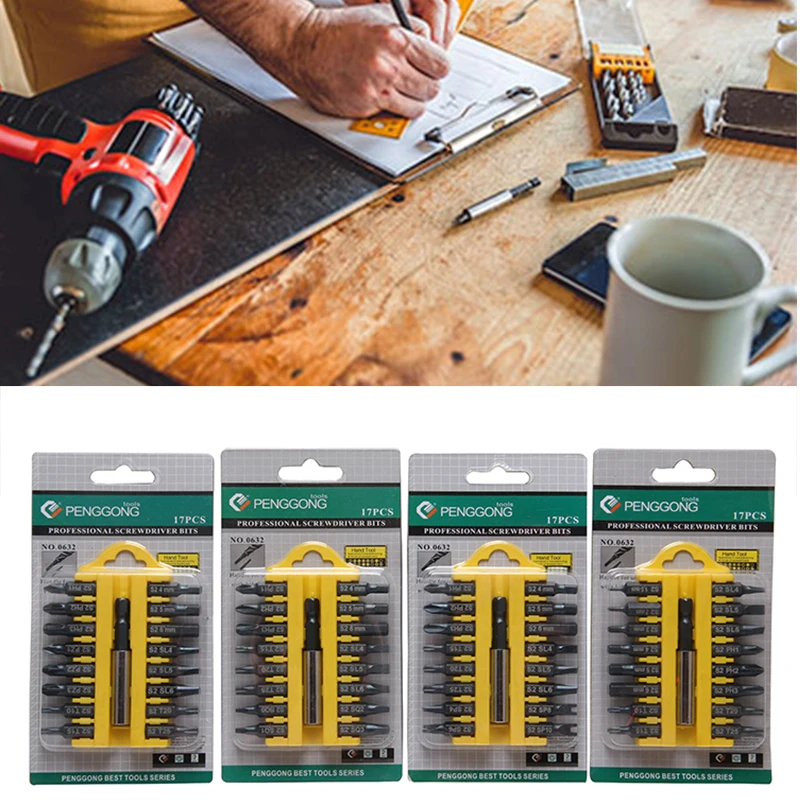 Набор бит звездообразных шестигранных звездочек с защитой от темперов комплект