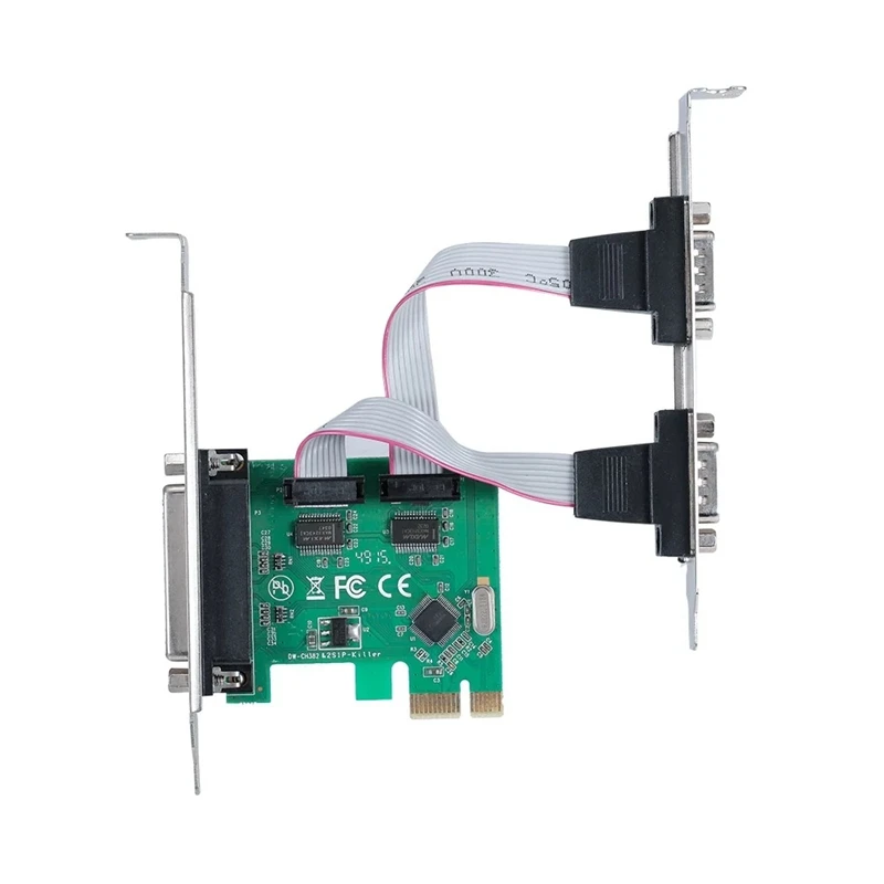 PCI-E последовательный параллельный порт s плата расширения PCI Express к 1 IDE 2