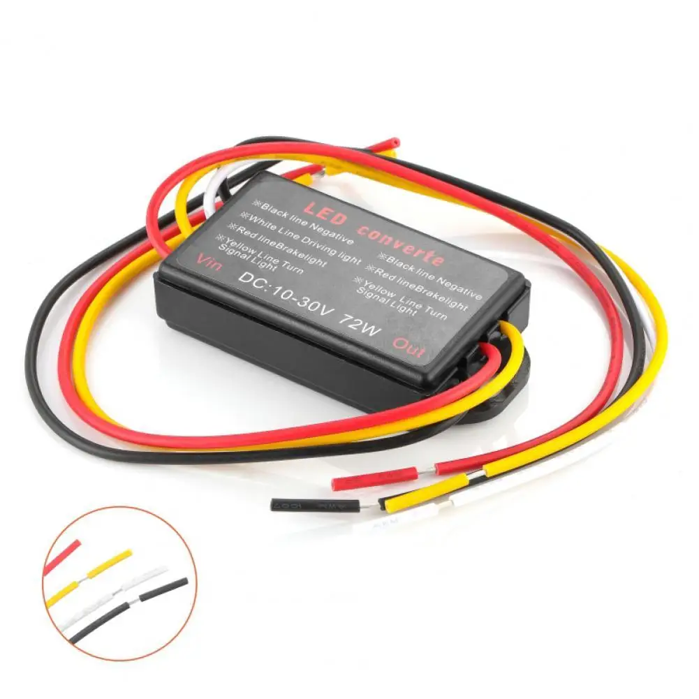 

Строб-контроллер Plug Play Замена 10-30V мигающий модуль мигания для светодиодного бокового маркера