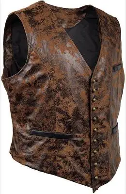 

Men's Suit Vest 2020 autumn and winter new men's V-neck suede single-breasted vest personalized vest men's vest MJ229