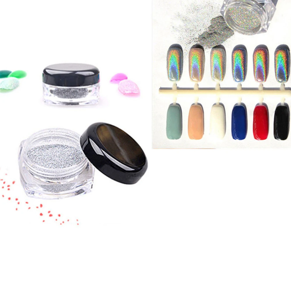 Красивый голографический Блестящий Порошок для украшения детской пыли горячее