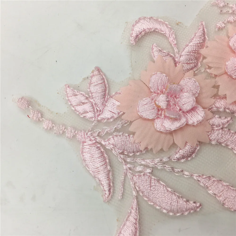 3D рукоделия отделкой швейная кружевная вышивка одежды декоративный ошейник