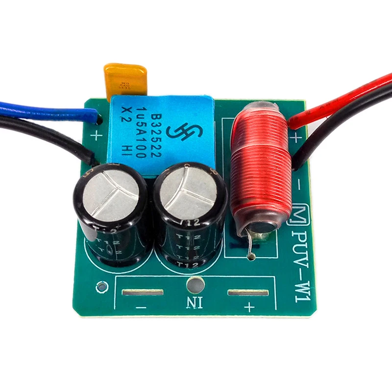 

HFES 60W 2 Way Audio Speaker Frequency Divider Treble Bass TWS 2 Unit Crossover Accessory