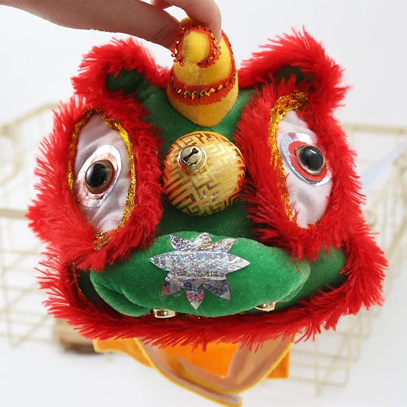 Новый год костюм для танца льва с котом модные толстовки капюшоном изображением