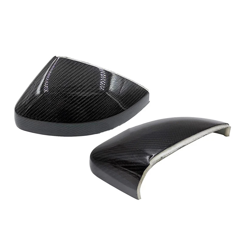 

2PCS Carbon Fiber Side Mirror Covers Caps RearView Mirror Case Shell For AUDI A3 S3 RS3 2014-2020 8V0857527 8V0857528