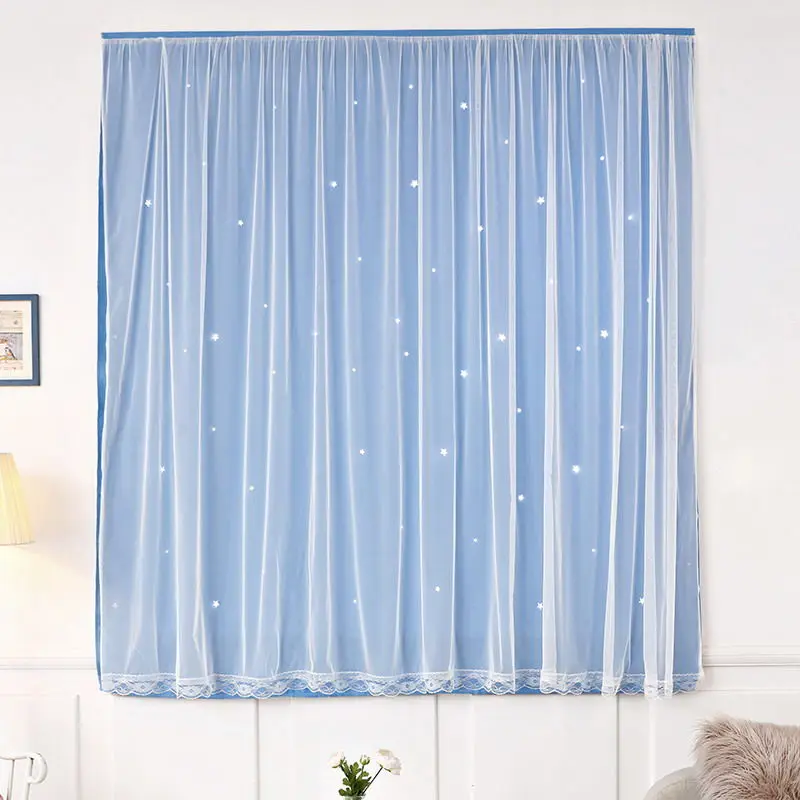 1 шт. простая и современная занавеска с защитой от отверстий без липучек