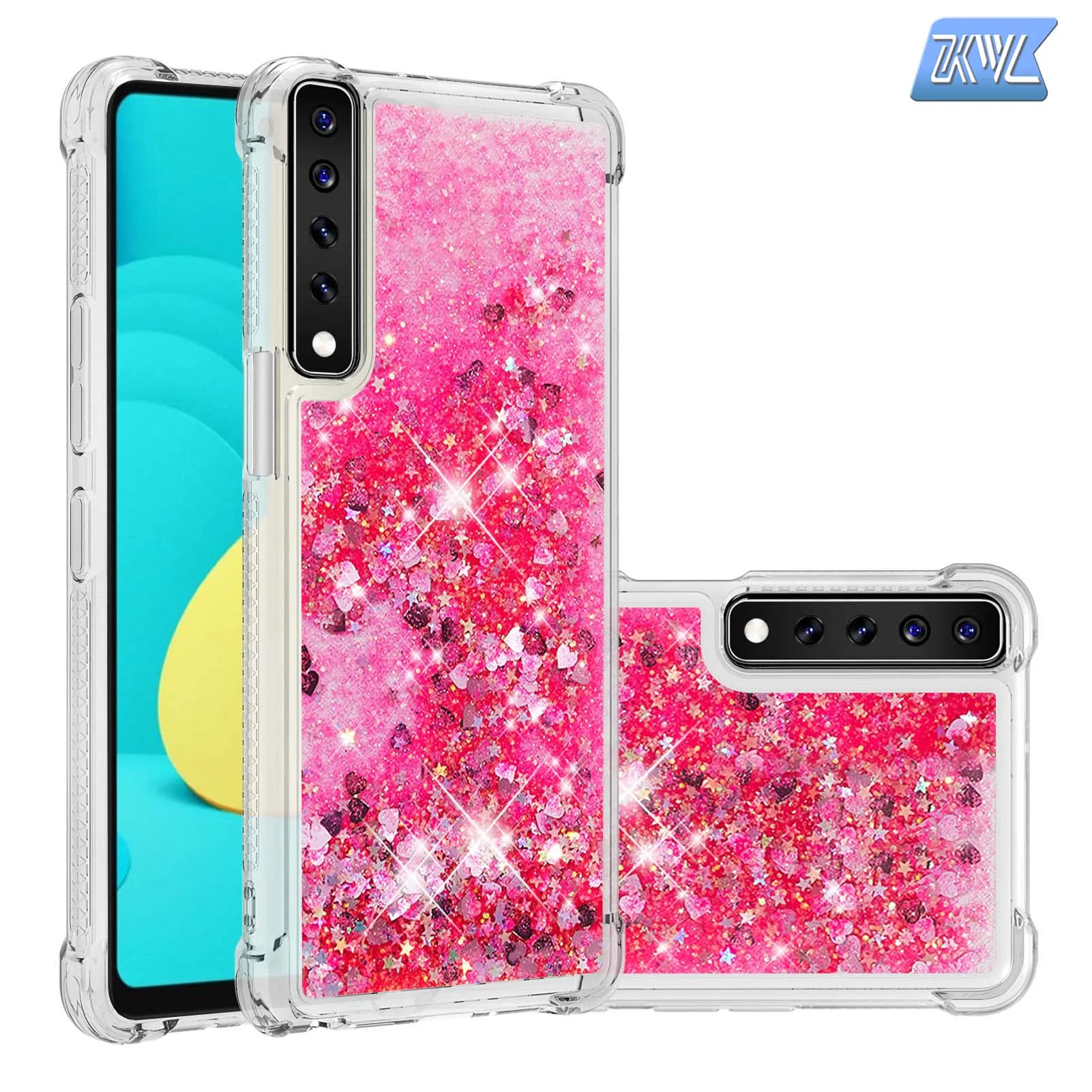 

Чехол KL для LG Stylo7 K31 K51, яркий блестящий Модный чехол с блестками для пары искусств для LG G7 K8 K10 V20 LG Stylus 3, чехол