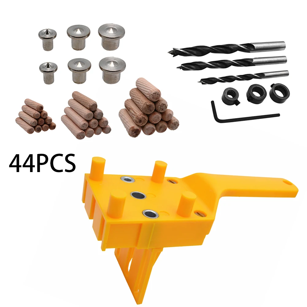 

Angle Hole Jig Locator 41Pcs Pocket Hole Jig Kit Woodworking Oblique Useful