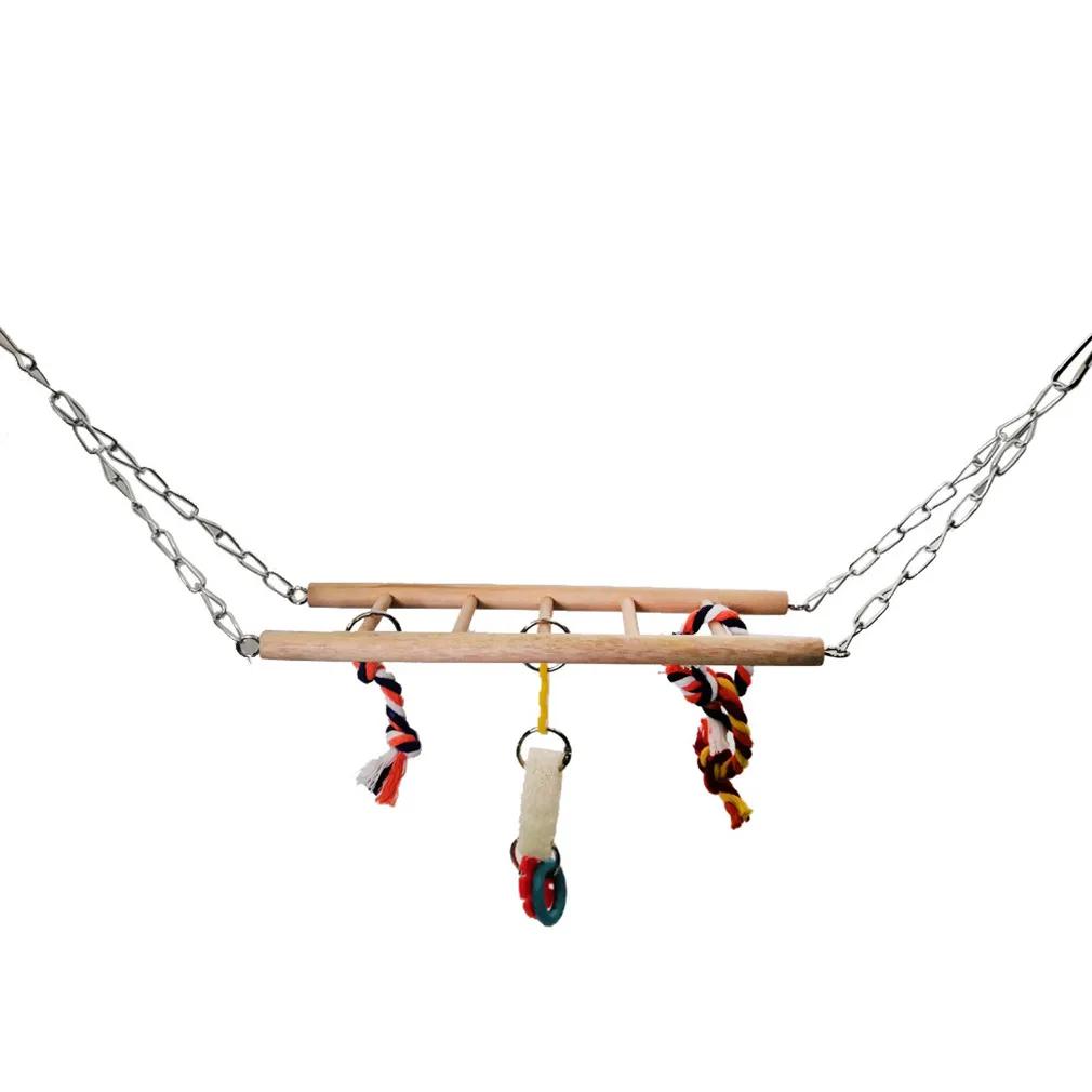 Набор игрушечных попугаев цвет 7 шт./компл. принадлежности для птиц игрушки