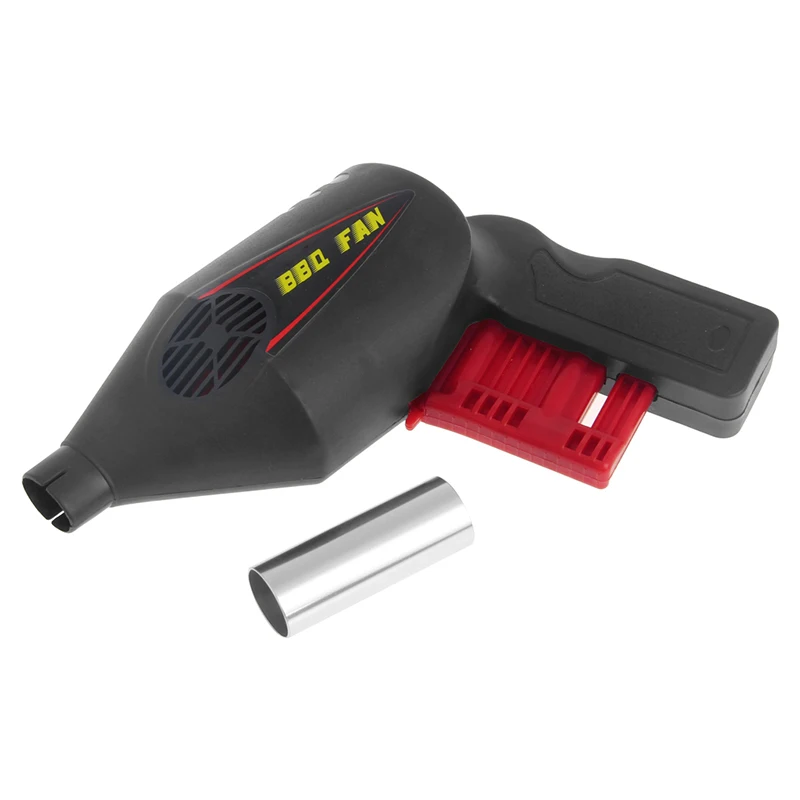 

Manually BBQ Fan Air Blower Barbecue Tools Pressing Fire Bellows Portable X7JD