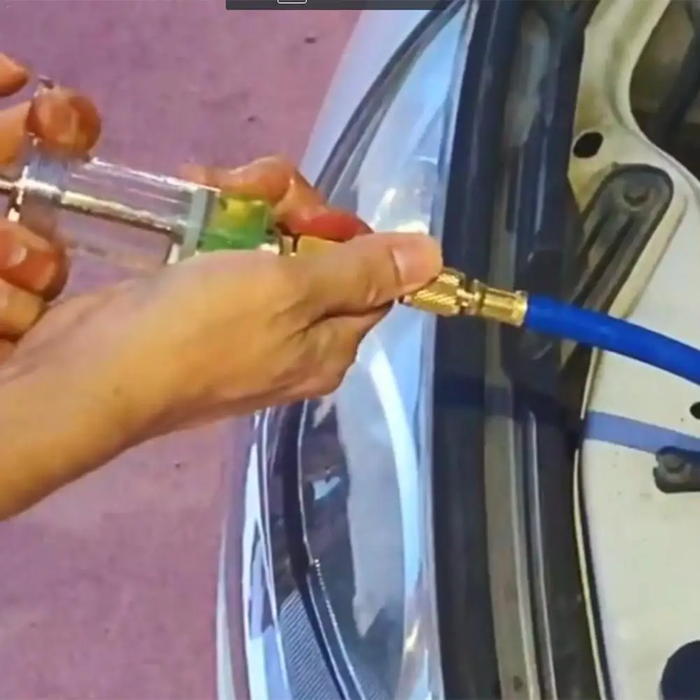 Флуоресцентный инструмент для обнаружения утечки хладагента 30 мл|Шланги