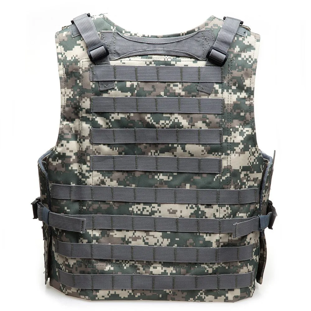 Military Camouflage Hunting Tactical Vest Wargame Body Molle Armor CS Outdoor Equipment with 8 Colors | Спорт и развлечения