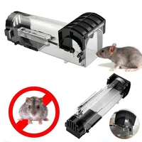 1 pcs reusable mouse trap no kill rats cage mousetrap smart mouse trap for mice catcher automatic rat traps pet control