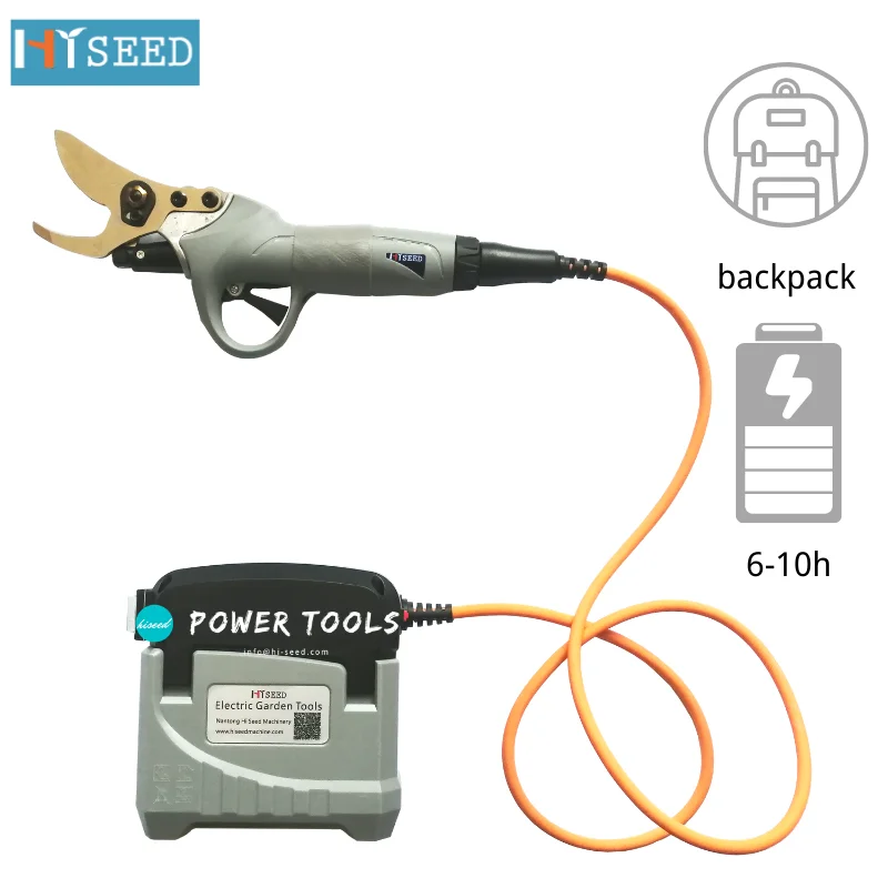 Электрические ножницы, садовые ножницы с литиевым аккумулятором 35 мм, для обрезки веток