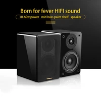 60w 4 inch mid bass fever desktop hifi amplifier speakers paint passive bookshelf surround