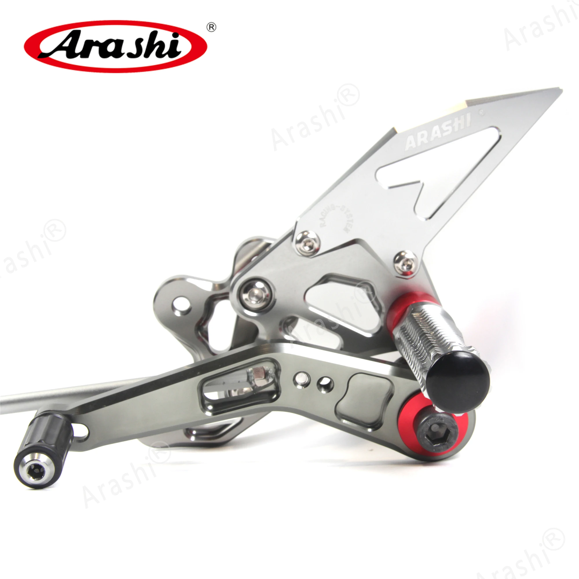 Араши мотоцикла для ног Rearset SUZUKI GSXR GSX-R 600 750 2006 2007 2008 2009 2010 GSX750R CNC регулируемый езды