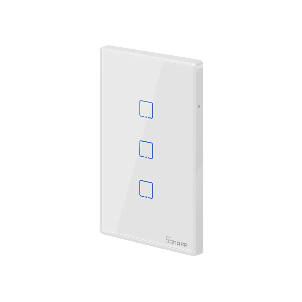 Настенный светильник ель Sonoff T0 US 123C с поддержкой Wi Fi совместим Alexa и Google Home|touch