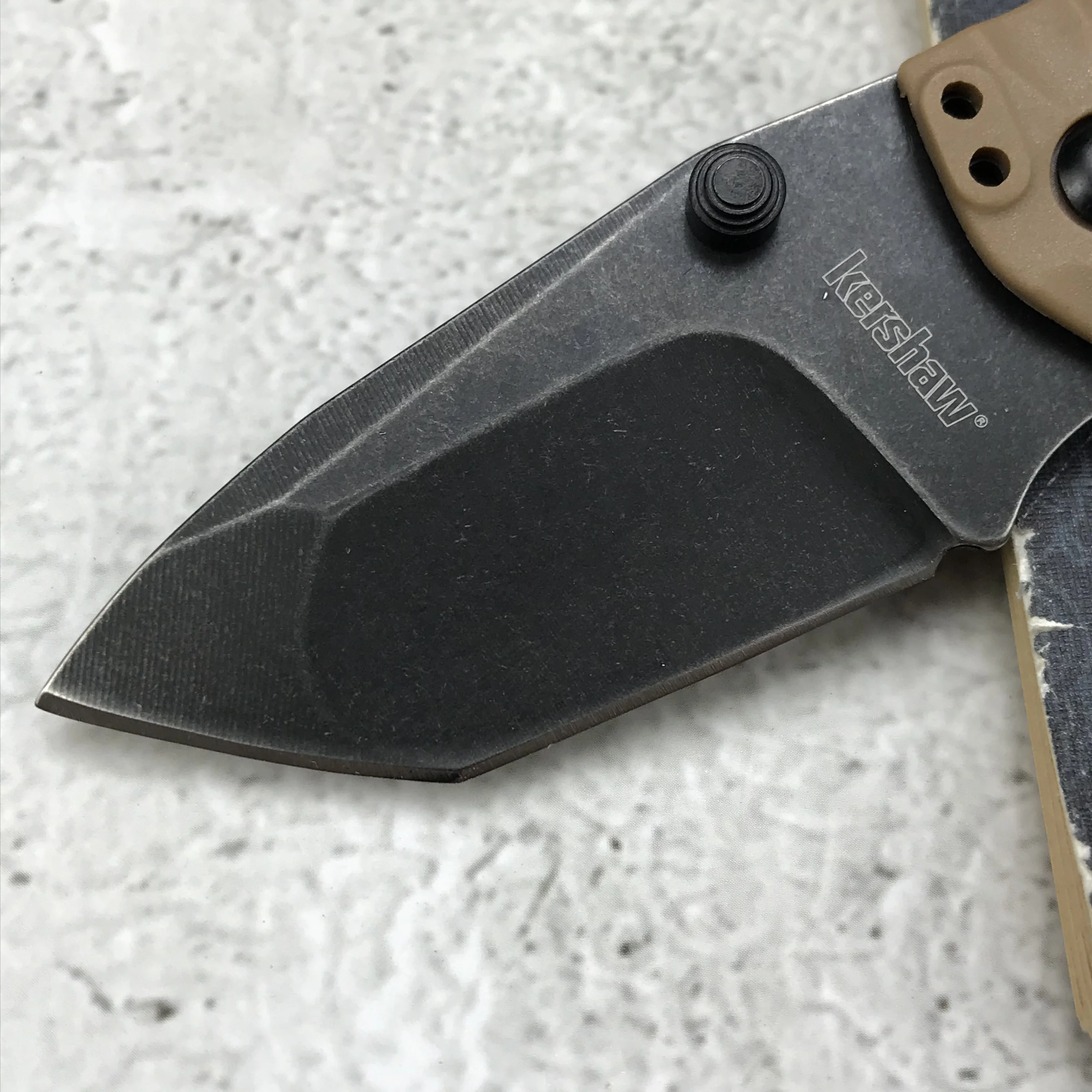 Многофункциональный складной нож kershow 8750 Shuffle II 2 25 дюйма обычное лезвие Blackwash GFN