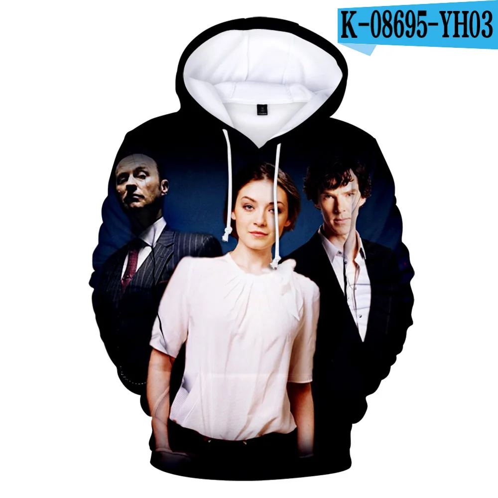 

Classic Movie Enola Holmes 3D Print Hoodies Sweatshirts Boys/Girls Cute Beautiful Sweatshirt Popular Casual Long Sleeve Pullover